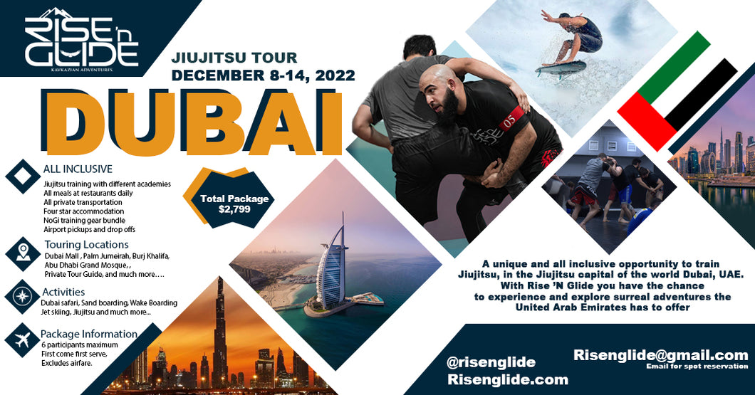 Dubai Jiujitsu Tour (Dec 8 -14, 2022)