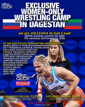 Load image into Gallery viewer, WOMEN ONLY WRESTLING CAMP #5 (Aug 30 - Sep 14)
