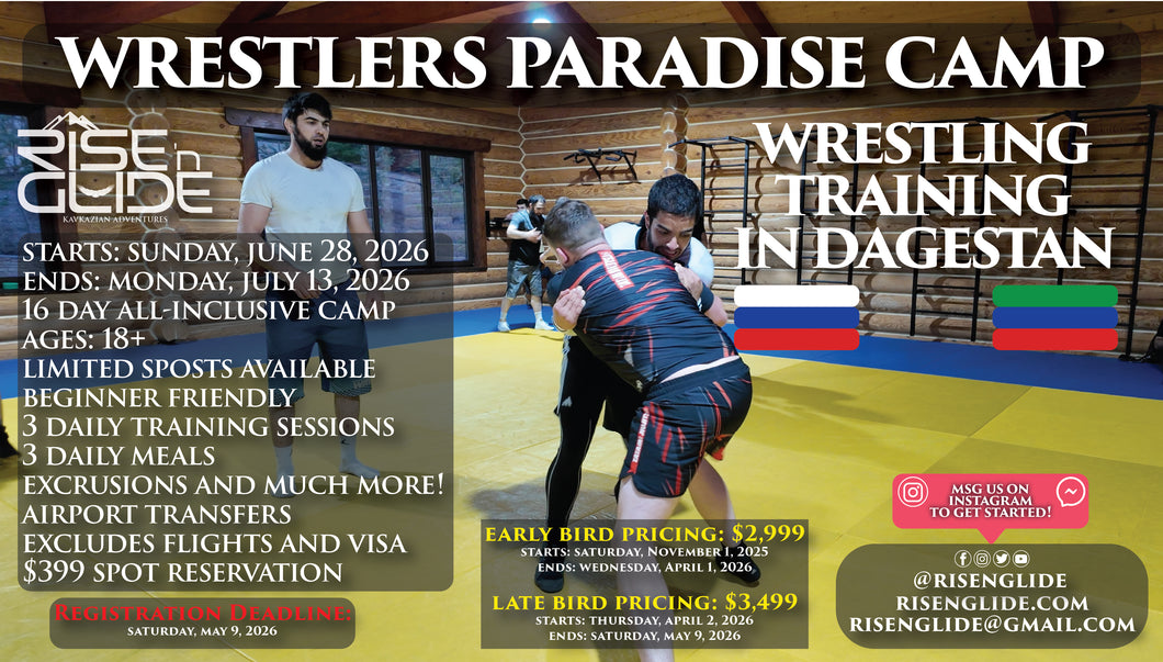 WRESTLERS PARADISE CAMP #2 (June 28 - July 13, 2026)