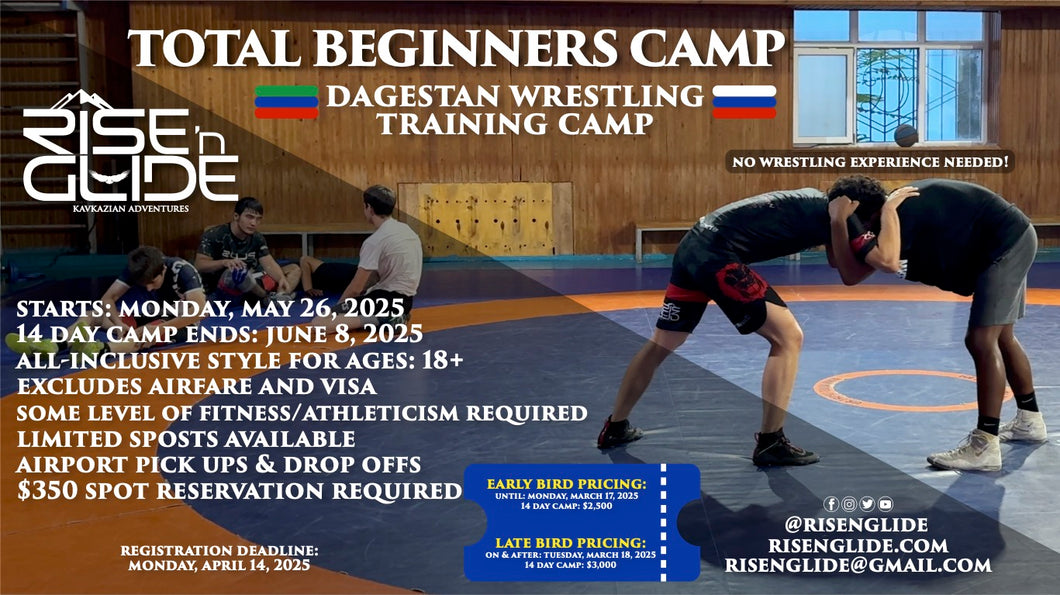 TOTAL BEGINNERS CAMP (May 26 - June 8, 2025) Late Bird Minus Deposit