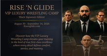 Load image into Gallery viewer, VIP LUXURY WRESTLING CAMP &#39;BLACK SIGNATURE EDITION&#39; #5 (Aug 30 - Sep 14)
